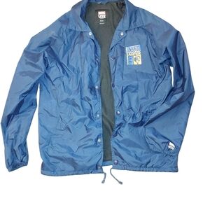 Vans Navy Jacket Size M Marvel Logo